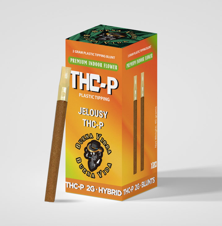 THC-P 2g Plastic Tipping Blunts (Hybrid)