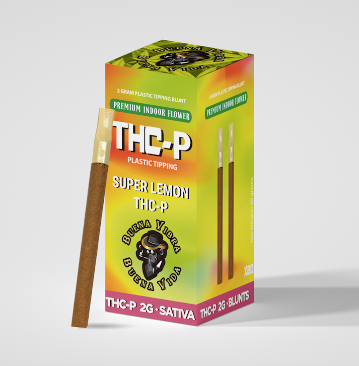 THC-P 2g Plastic Tipping Blunts (Sativa)