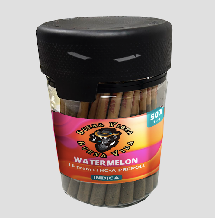 THC-A 1.5g Preroll -50 Count Jar