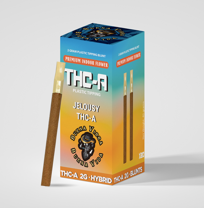 THC-A 2g Plastic Tipping Blunts (Hybrid)