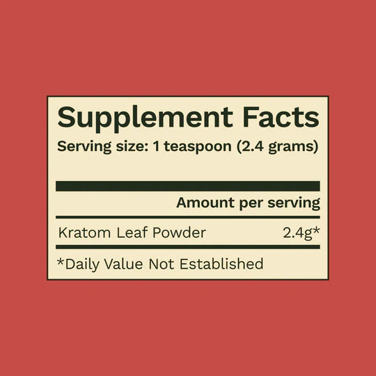 Red Maeng Da Kratom Powder