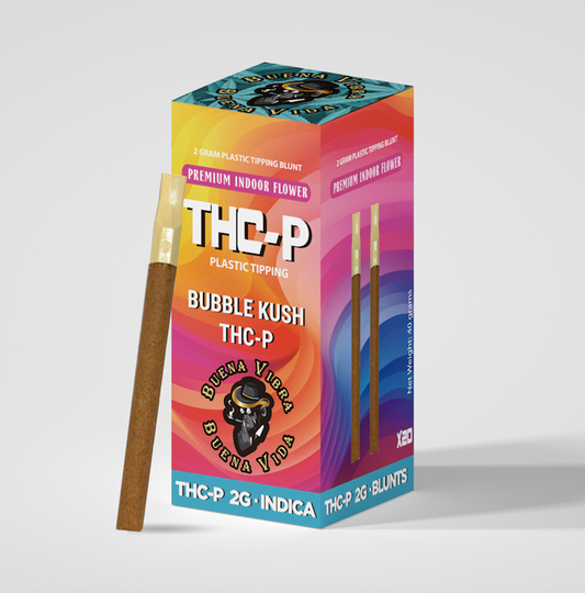 THC-P 2g Plastic Tipping Blunts (Indica)