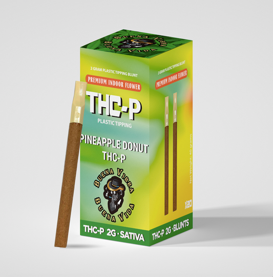 THC-P 2g Plastic Tipping Blunts (Sativa)